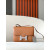 Hermes Kelly Pochette Lizard Ficelle (17) Palladium Hardware Brown