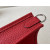 Hermes Evelyne TPM Clemence toupe 18 Palladium Hardware Red