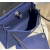 Hermes 24/24 Mini 21 Evercolor And Swift Craie (10) And Gris Asphalte(M8)Palladium Hardware Dark Blue