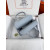 Hermes 24/24 Mini 21 Evercolor And Swift Rouge Piment (5X) Gold Hardware Light Blue