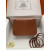 Hermes 24/24 Mini 21 Evercolor And Swift Vert Fizz (0S) Palladium Hardware Brown