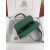 Hermes Kelly Mini Epsom Celeste (7N) Palladium Hardware Black