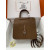 Hermes Herbag Zip 31 Rouge Casaque (Q5) Palladium Hardware Brown