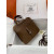 Hermes Herbag Zip 31 Rouge Casaque (Q5) Palladium Hardware Brown