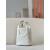 Hermes 24/24 Mini 21 Evercolor And Swift Gris Asphalte (M8) Gold Hardware White