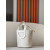 Hermes 24/24 Mini 21 Evercolor And Swift Nata (I2) And Gris Asphalte(M8)Gold Hardware White