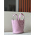 Hermes Birkin Hac a Dos PM Backpack Togo Gris Pale (M4) Palladium Hardware Pink