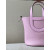 Hermes Birkin Hac a Dos PM Backpack Togo Gris Pale (M4) Palladium Hardware Pink
