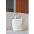 Hermes Kelly Pochette Matte Alligator Mauve Pale (09) Palladium Hardware White