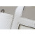 Hermes Kelly Pochette Matte Alligator Mauve Pale (09) Palladium Hardware White