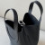Hermes Hermes Halzan 25 Clemence Gold (37) Gold Hardware Black