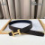 Hermes Constance belt gold buckle & Reversible leather strap 38 mm in black and coffee brown