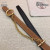 Hermes Carrousel Belt Buckle & Reversible Leather Strap 13 mm With Gold Buckle in Brown/Black
