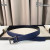 Hermes pin belt gunmetal buckle & Reversible leather strap 35 mm in black and navy blue