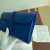 Hermes Kelly Pochette HSS Swift Rose Sakura(3Q) And Nata(I2)Palladium Hardware Hot Blue