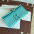 Hermes Hermes Halzan 25 Clemence Nior (89) Gold Hardware Lake Blue