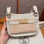 Hermes In-The-Loop 18 Swift Etain (8F) Gold Hardware White