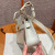 Hermes In-The-Loop 18 Swift Etain (8F) Gold Hardware White