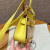 Hermes Jige Elan 29 Clutch Swift Bleu Paon (7F) Yellow