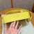 Hermes Jige Elan 29 Clutch Swift Bleu Paon (7F) Yellow