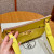 Hermes Jige Elan 29 Clutch Swift Bleu Paon (7F) Yellow