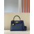 Hermes Kelly 25 Togo Vert Amande(63) Palladium Hardware Dark Blue