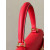 Hermes Kelly 28 Black Box Calf So PVD Hardware Red