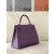 Hermes Kelly 25 Epsom Sesame (2S) Palladium Hardware Purple