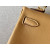 Hermes Kelly 25 Togo Gris Tourterelle(81) Palladium Hardware Yellow
