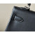 Hermes Kelly 25 Togo Feu (9J) Palladium Hardware Black