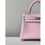 Hermes Kelly 25 Epsom Etain (8F) Gold Hardware Pink