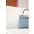 Hermes Kelly 25 Togo Vert Criquet (3I) Palladium Hardware Blue