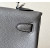 Hermes Kelly 25 Epsom New Jean (D2) Palladium Hardware Dark Grey