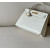 Hermes Kelly 25 Epsom Vert Amande (63) Gold Hardware White