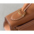 Hermes Kelly 25 Swift Blue Atoll(3P) Gold Hardware Brown
