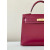 Hermes Kelly 25 Togo Bambou(1K) Gold Hardware Burgundy Red