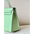 Hermes Kelly HSS 28 Epsom Gold(37) and Trench(S2) Brushed Gold Hardware Light Green