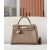 Hermes Kelly 35 Togo Nior (89) Palladium Hardware Elephant Grey