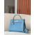 Hermes Kelly 25 Togo Chai (0M) Palladium Hardware Blue
