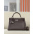Hermes Kelly 25 Togo Graphite (88) Gold Hardware Dark Brown