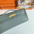 Hermes Birkin 35 Togo Etoupe 18 Gold Hardware Blue