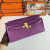 Hermes Birkin HSS 25 Etoupe 18 And Craie 10 Epsom Glod Hardware Dark Purple