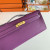 Hermes Birkin HSS 25 Etoupe 18 And Craie 10 Epsom Glod Hardware Dark Purple