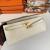 Hermes Kelly Cut 31 Epsom Bleu Lin (J7) Palladium Hardware Beige