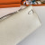 Hermes Kelly Cut 31 Epsom Rouge Casaque (Q5) Gold Hardware Beige