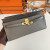 Hermes Kelly Cut 31 Swift Rose Pourpre (L3) Palladium Hardware Dark Brown