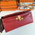 Hermes Birkin 35 Shiny Niloticus Crocodile Vert Emeraude 6Q Gold Hardware Red