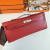 Hermes Kelly Cut 31 Epsom Etoupe (18) Gold Hardware Red