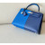 Hermes Kelly 25 Epsom Celeste (7N) Gold Hardware Dark Blue