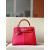 Hermes Kelly 28 Box Nior (89) Palladium Hardware Red